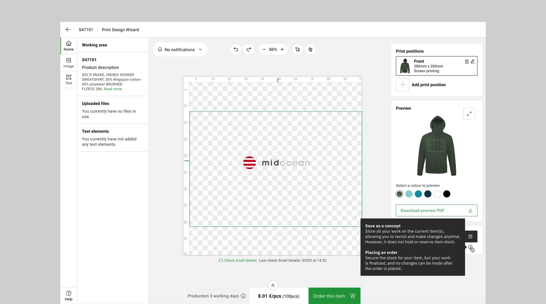 Scherm Algosus website